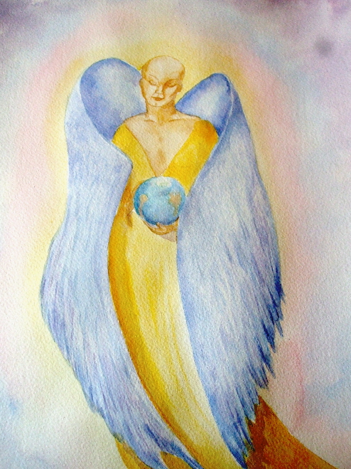 Holding Earth, Sue Vincent