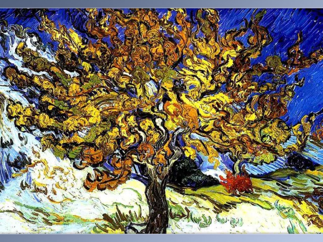 Mulberry tree by Vincent Van Gogh