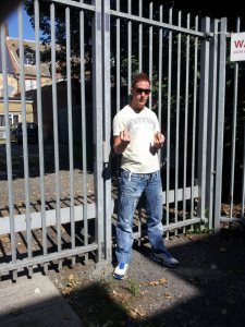 Revisiting the scene of the attack 2012