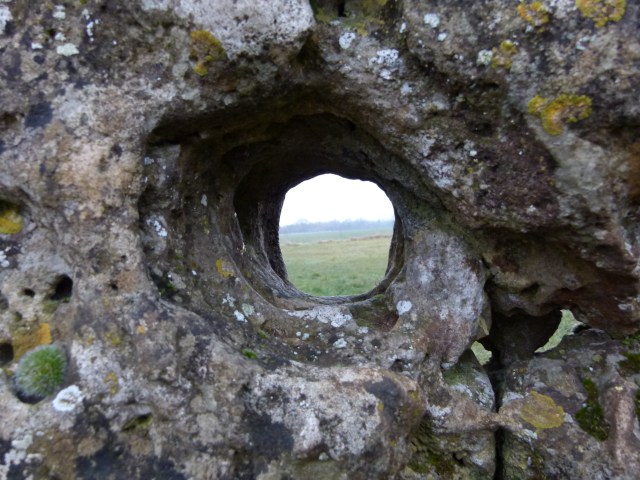 Through the sight hole to the Knights
