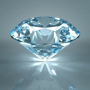 8612055-diamond-jewel-isolated-on-light-blue-background-beautiful-sparkling-diamond-on-a-light-reflective-su