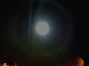 Ring around the moon...