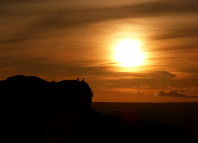 Sunset at the Cow and Calf