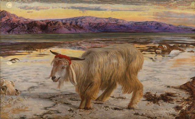 Scapegoat -William Holman Hunt