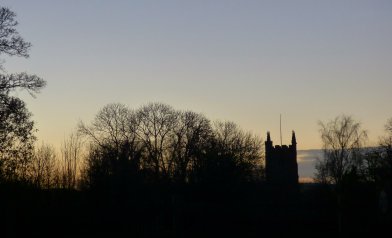 avebury sunset