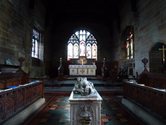 Chancel: All Saints, Youlgreave