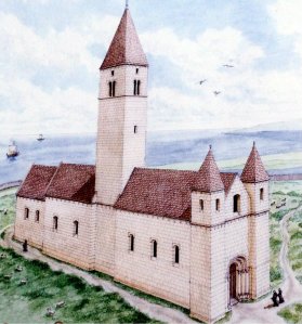 Image from Historic Scotland information board.