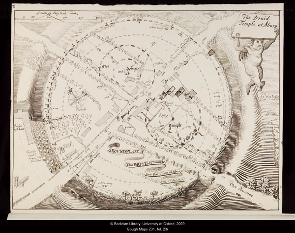 Stukeley's plan of Avebury