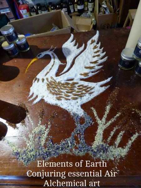 Elements of Earth Conjuring essential Air Alchemical art