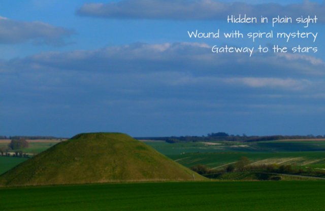 Hidden in plain sight Wound with spiral mystery Gateway to the stars