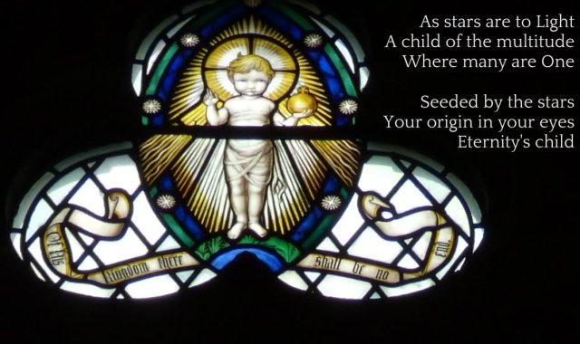 As stars are to Light A child of the multitude Where many are One