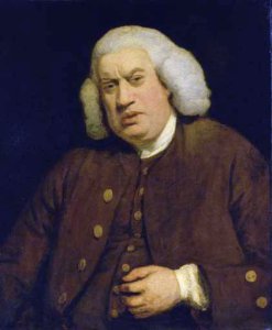 Supposedly, Samuel Johnson, author of “A Dictionary of the English Language” (1755) said, “No man but a blockhead ever wrote except for money.” (as quoted by his brilliant biographer, James Boswell). However, Boswell then added the comment, “Numerous instances to refute this will occur to all who are versed in the history of Literature.”(Both quotes from Life of Samuel Johnson, LLD (1791) by James Boswell.) [Image credit: Portrait of Samuel Johnson by Sir Joshua Reynolds