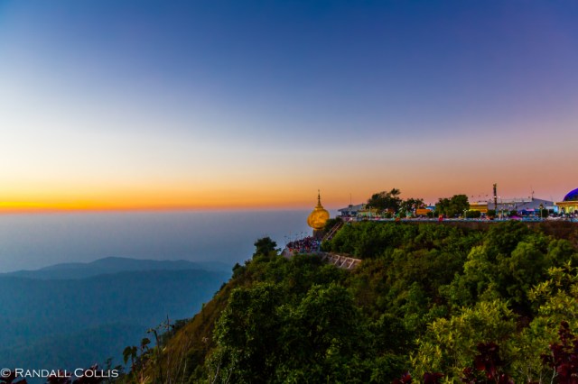 Mt. Kyaiktiyo Myanmar Burma New Year-1