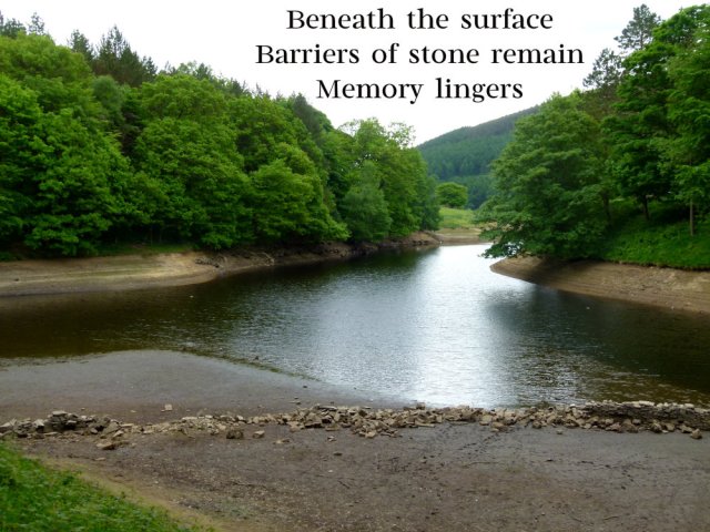Beneath the surface Barriers of stone remain Memory lingers