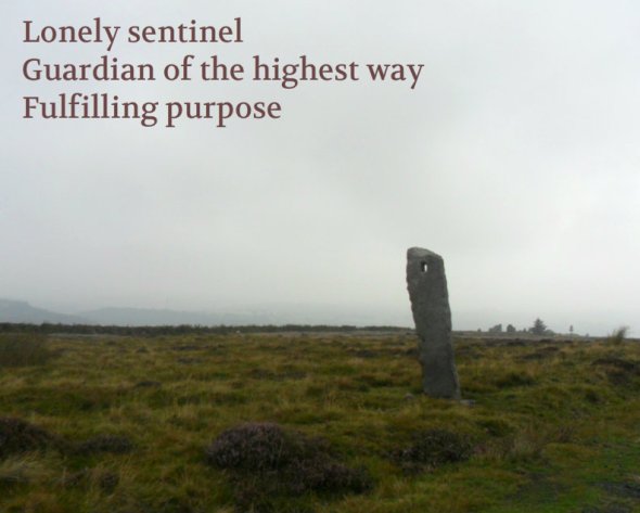 Lonely sentinel Guardian of the highest way Fulfilling purpose