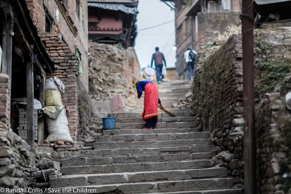 An Angel in Nepal ~ One Year on from the Nepal Earthquakes, Kathmandu - Save the Children Hong Kong-2