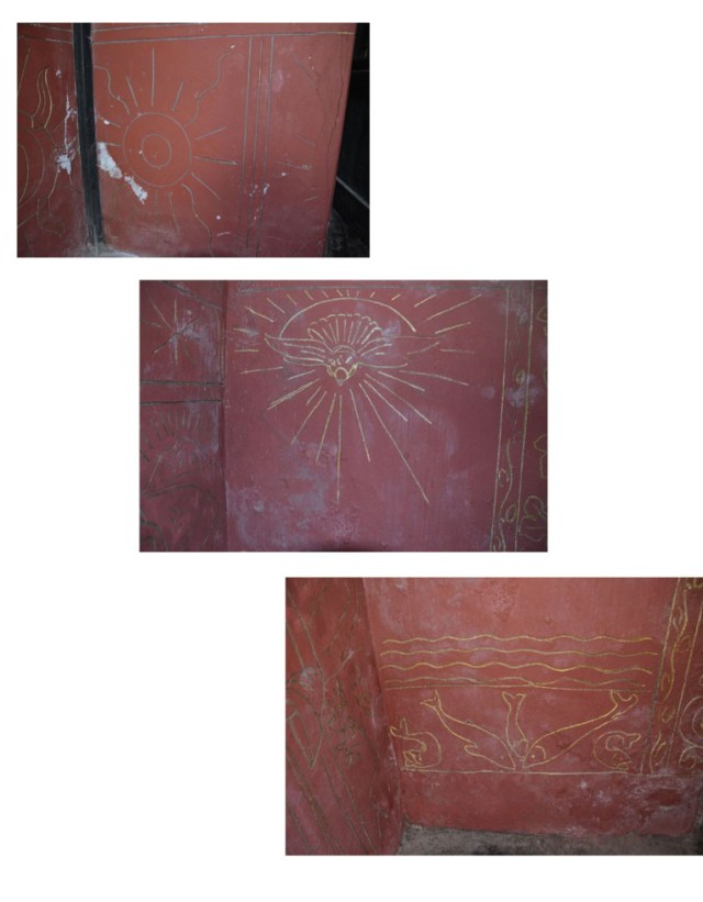 Caldey etchings montage