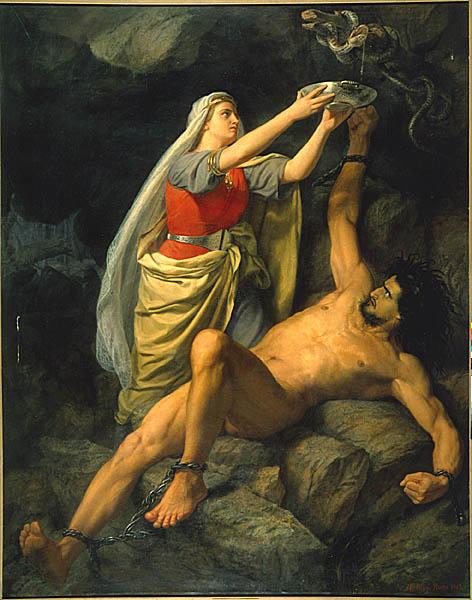 Loki by Mårten Eskil Winge (1890)