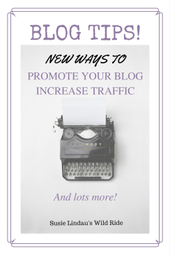 Blog tips from six years of blogging. New ways to promote, increase traffic, grow community, and more.