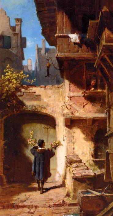 merely selling flowers