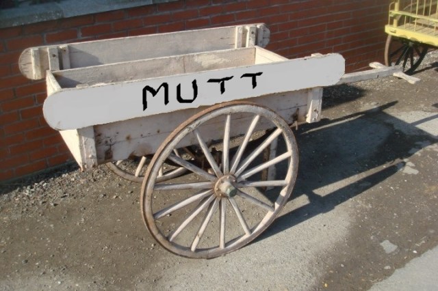 Gerald H Priestley Decorator Hand Cart, 92 x 36 x 40