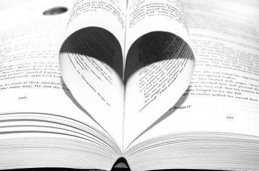 heart in a book image: Pixabay