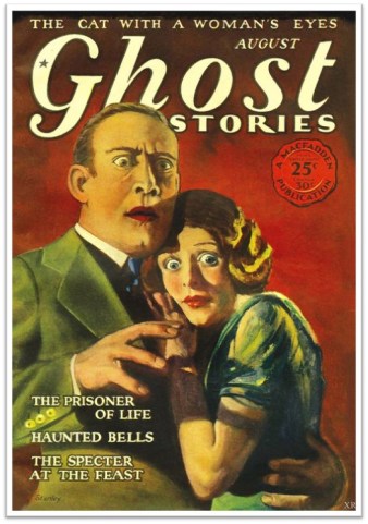 Fearful man and woman circa 1926